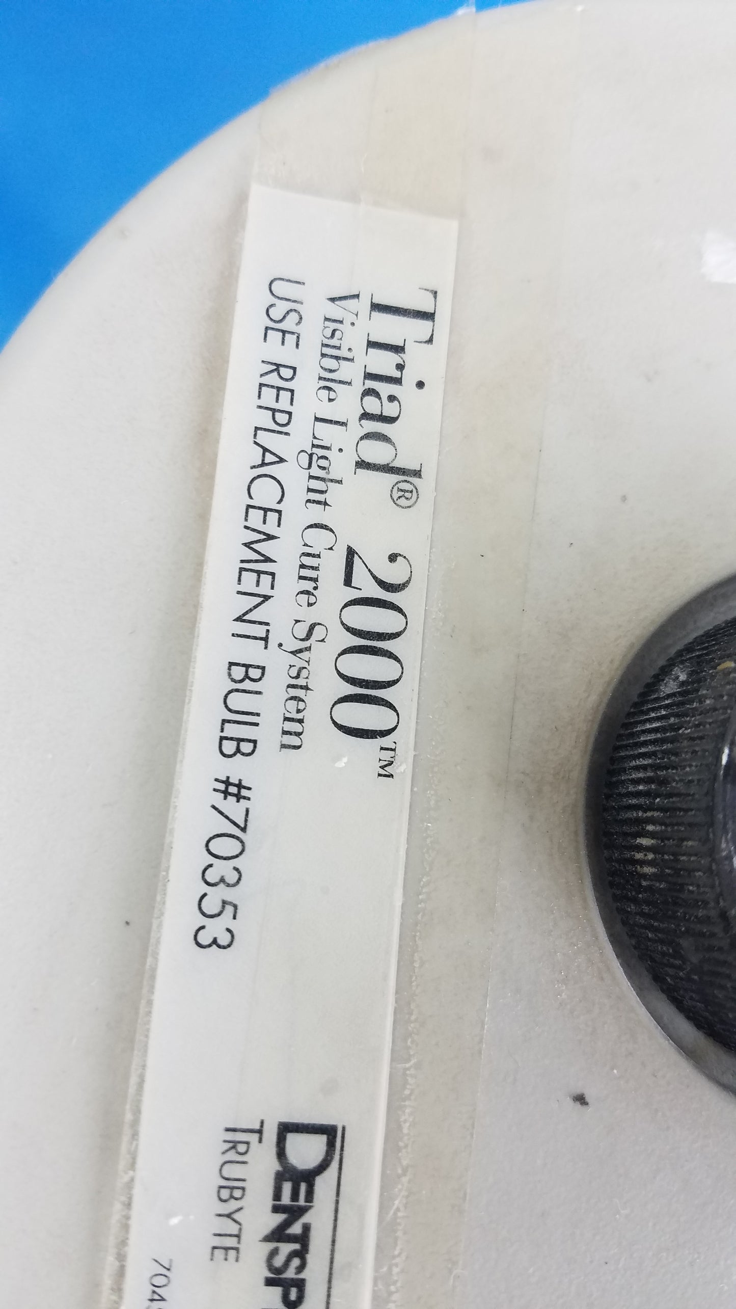 Dentsply Trubyte Triad 2000 Visible Light Curing System