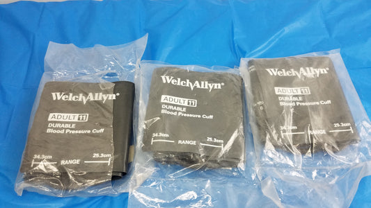 Lot of - 4 Welch Allyn Adult 11 Blood Pressure Cuffs Ref 5082-206-1
