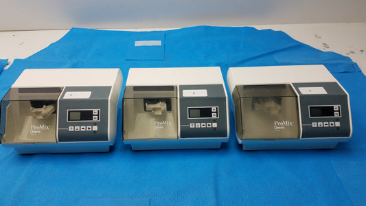 Lot of 3 Dentsply Caulk Dental Amalgamator Capsule Mixing System