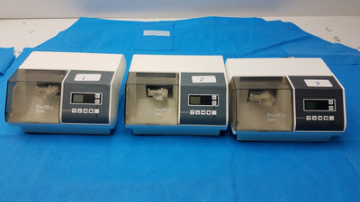 Lot of 3 Dentsply Caulk ProMix Dental Amalgamator Capsule Mixing System
