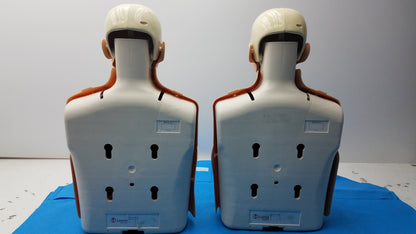 Lot of 2 Laerdal Little Anne Adult CPR Training Manikin Torsos EMS
