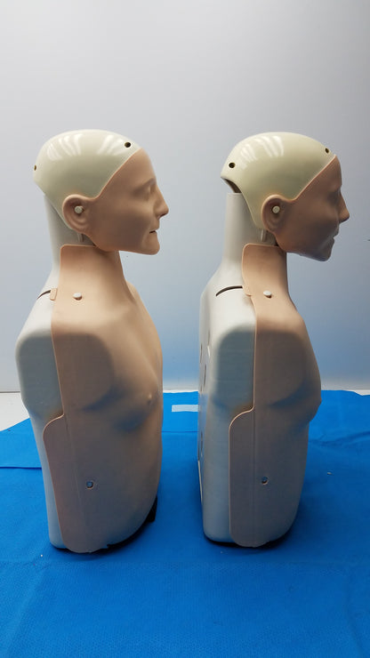 Lot of 2 Laerdal Little Anne Adult CPR Training Manikin Torsos EMS