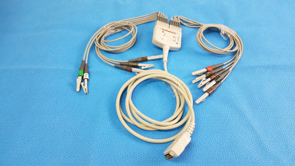 GE Medical Systems Multi-Link 10 Lead ECG Patient Cable & Leadwires