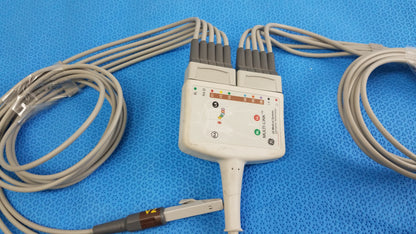 GE Medical Systems Multi-Link 10 Lead ECG Patient Cable & Leadwires