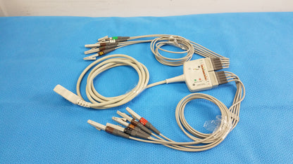 GE Medical Systems Multi-Link 10 Lead ECG Patient Cable & Leadwires