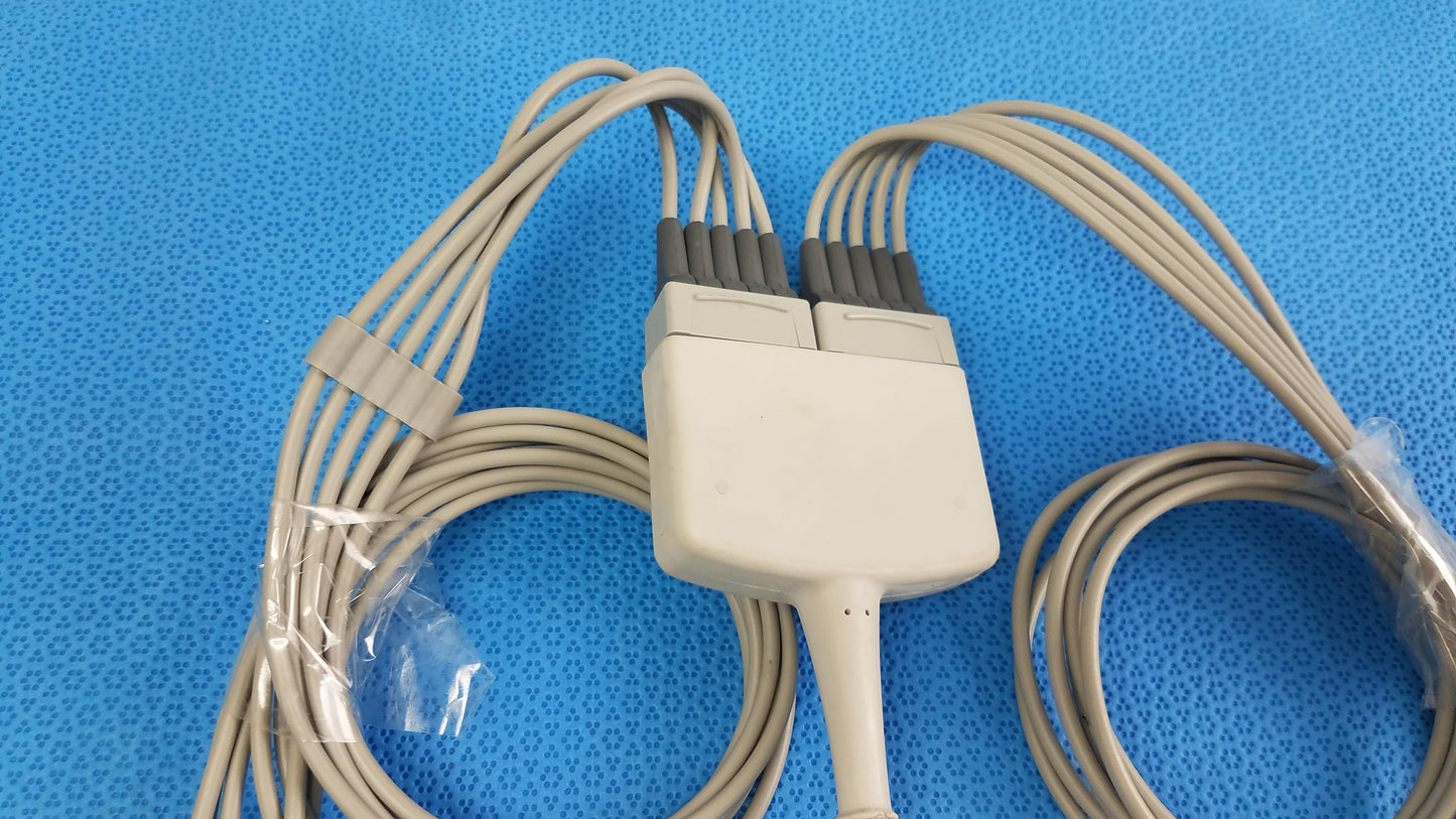 GE Medical Systems Multi-Link 10 Lead ECG Patient Cable & Leadwires
