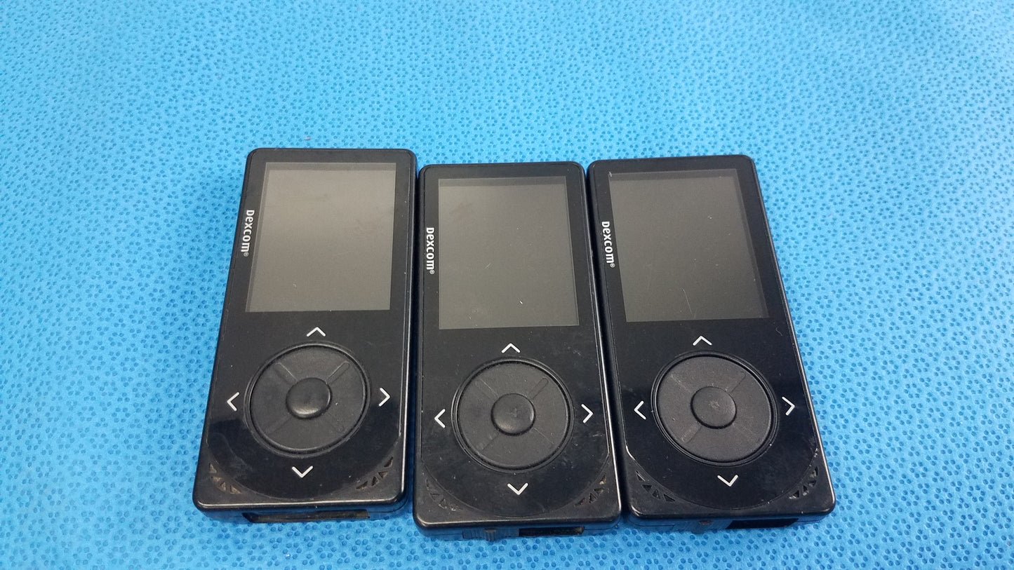 Lot of 3 Dexcom Platinum CGM Receivers