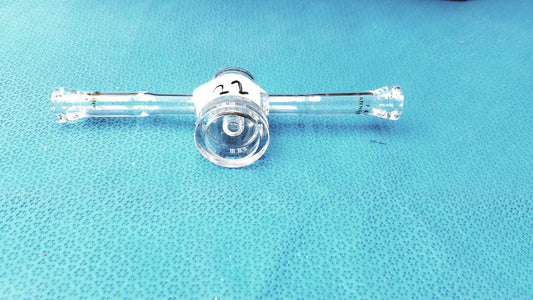 24/40 Borosilicate Lab Adapter with Glass Stopcock Valve for Vacuum - Laboratory