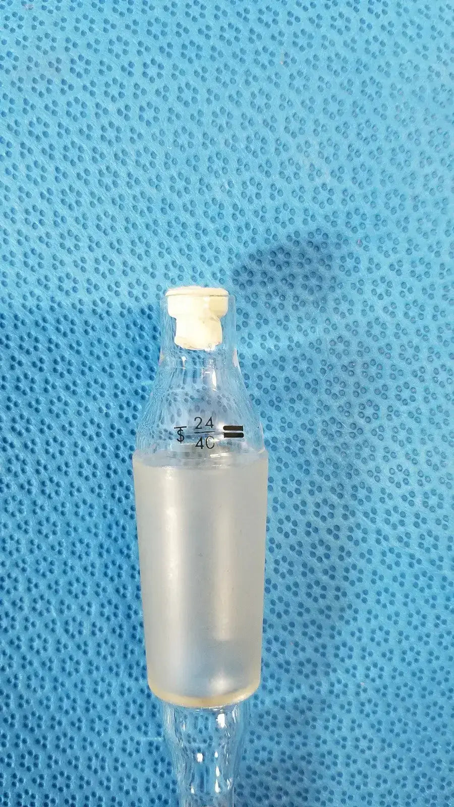 24/40 Glass Thermometer Adapter Lab Thermometry Tube Narrow Mouth Joint - Laboratory Glassware