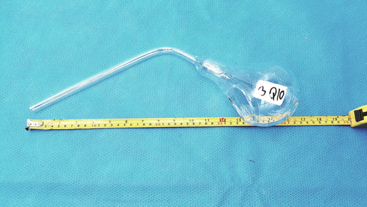 24/40 Glassware Adapter – 90° Cone to Rubber Hose Tube Lab Inlet Joint - Laboratory