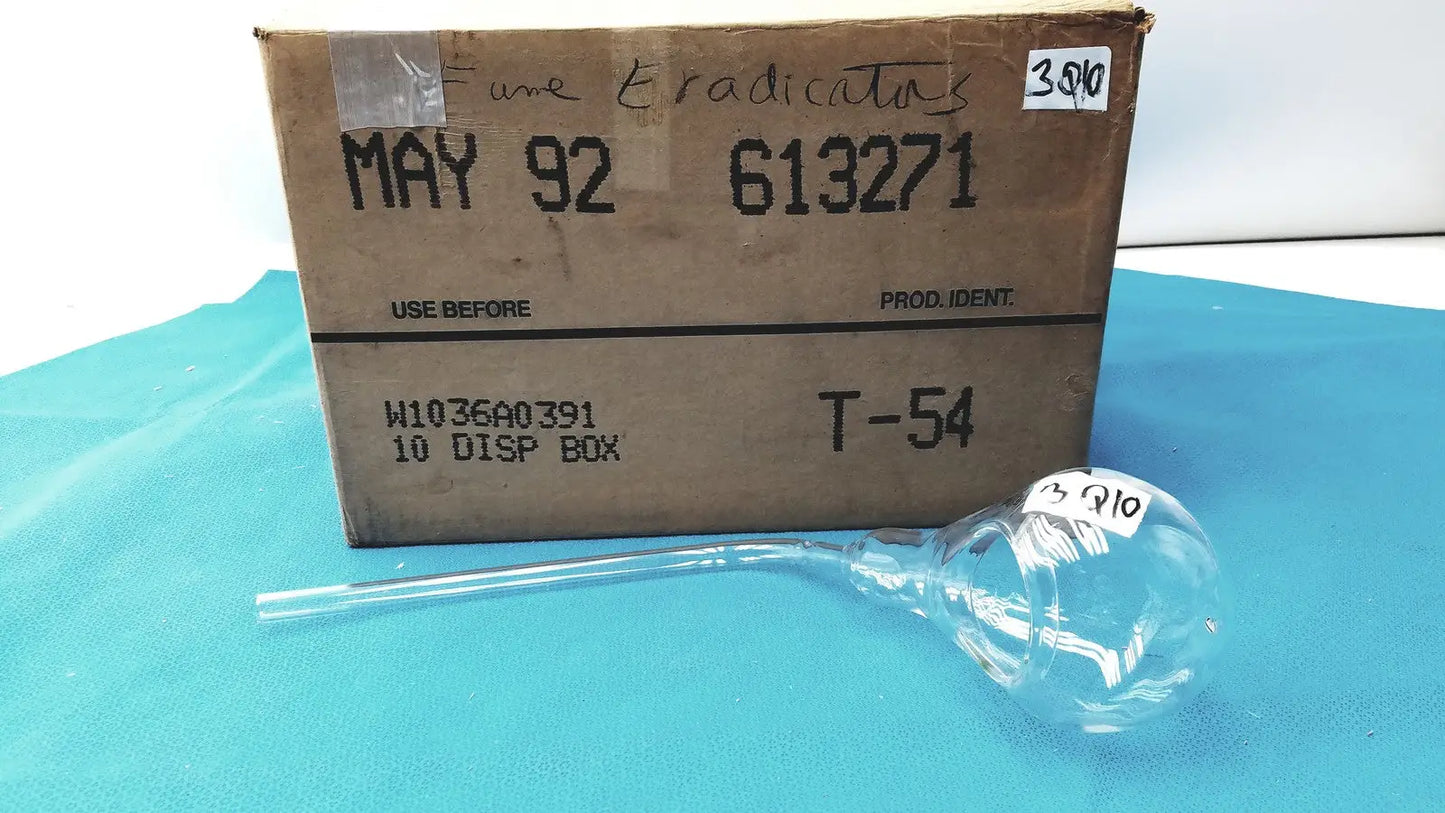 24/40 Glassware Adapter – 90° Cone to Rubber Hose Tube – Lab Inlet Joint