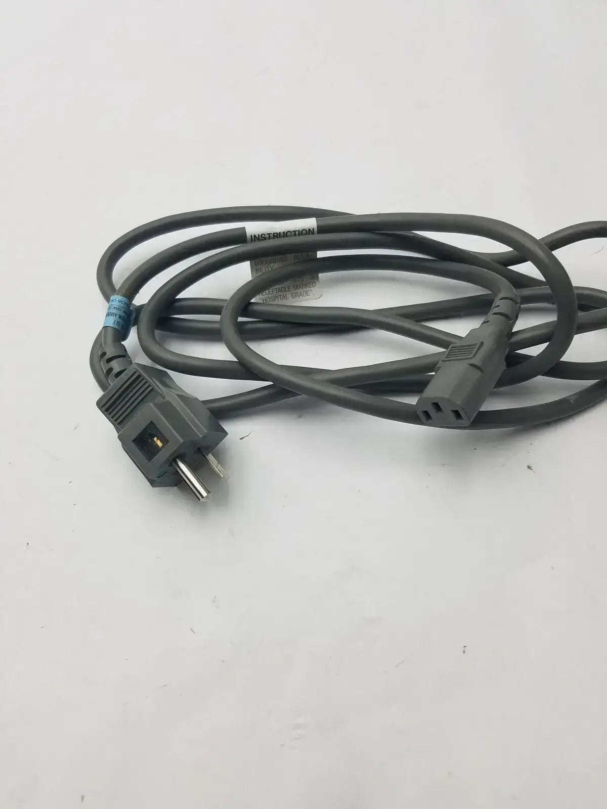 3 Prong Power Cord Detachable Cable