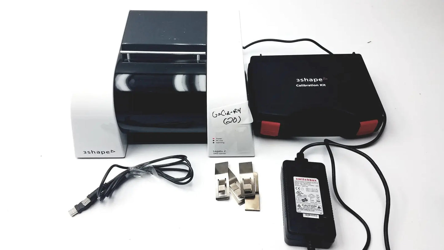 3 Shape Calibration Kit A1146001B With 3 Shape Legato 2 Office Scanner