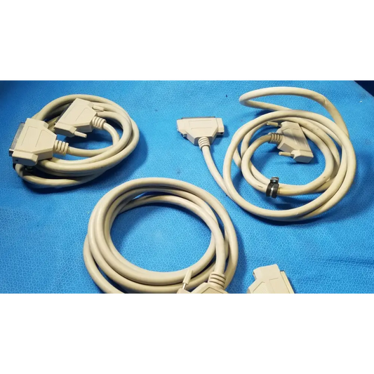 37 Pin Male to Female Connector Cable - Lot of 3