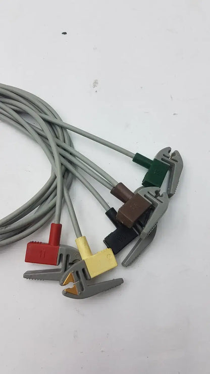 394111-011 GE Compatible ECG Telemetry 5 Lead Grabbers - Leadwire
