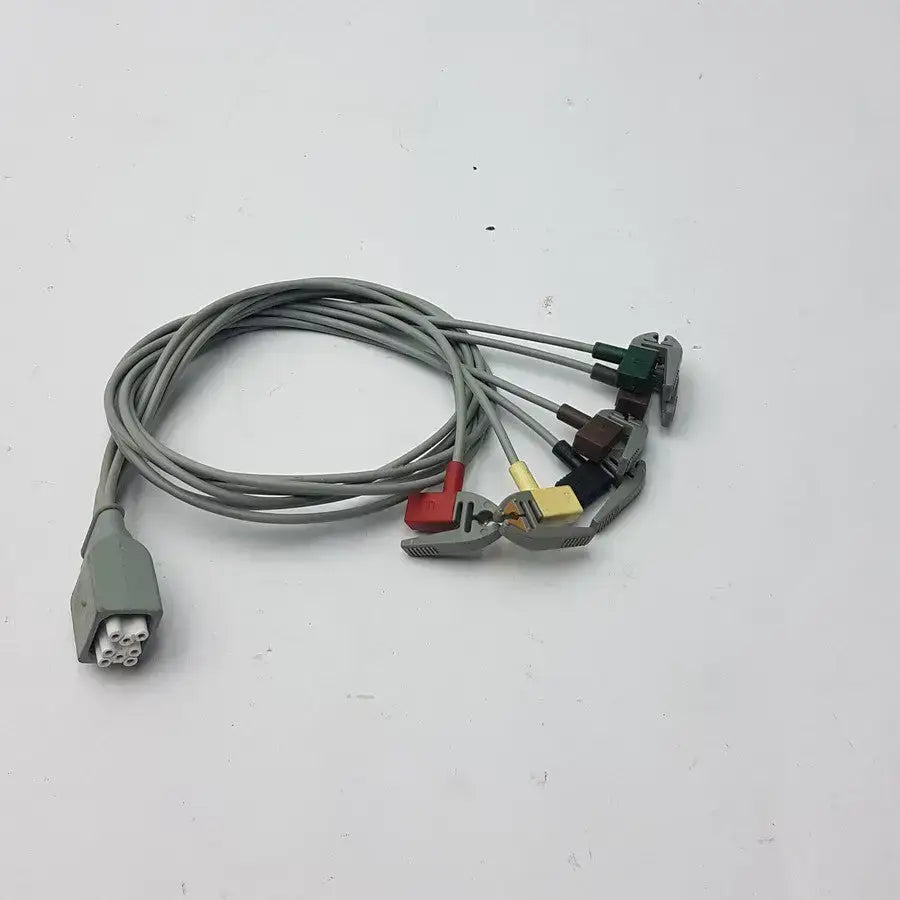 394111-011 GE Compatible ECG Telemetry 5 Lead Grabbers - Leadwire
