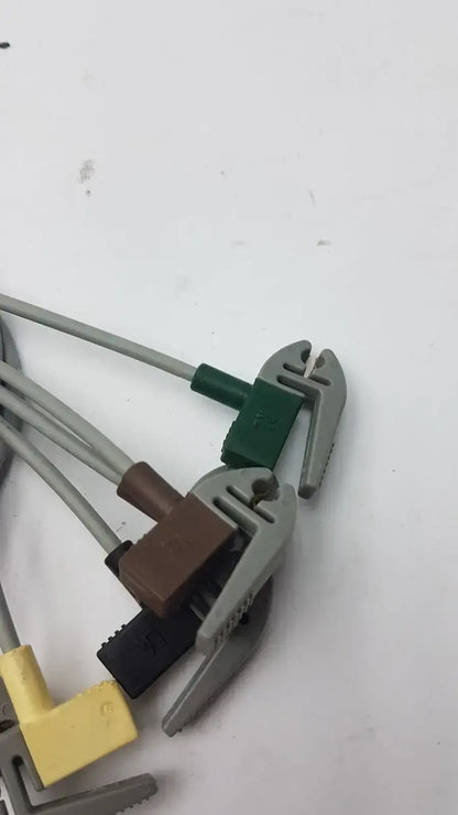 394111-011 GE Compatible ECG Telemetry 5 Lead Grabbers - Leadwire