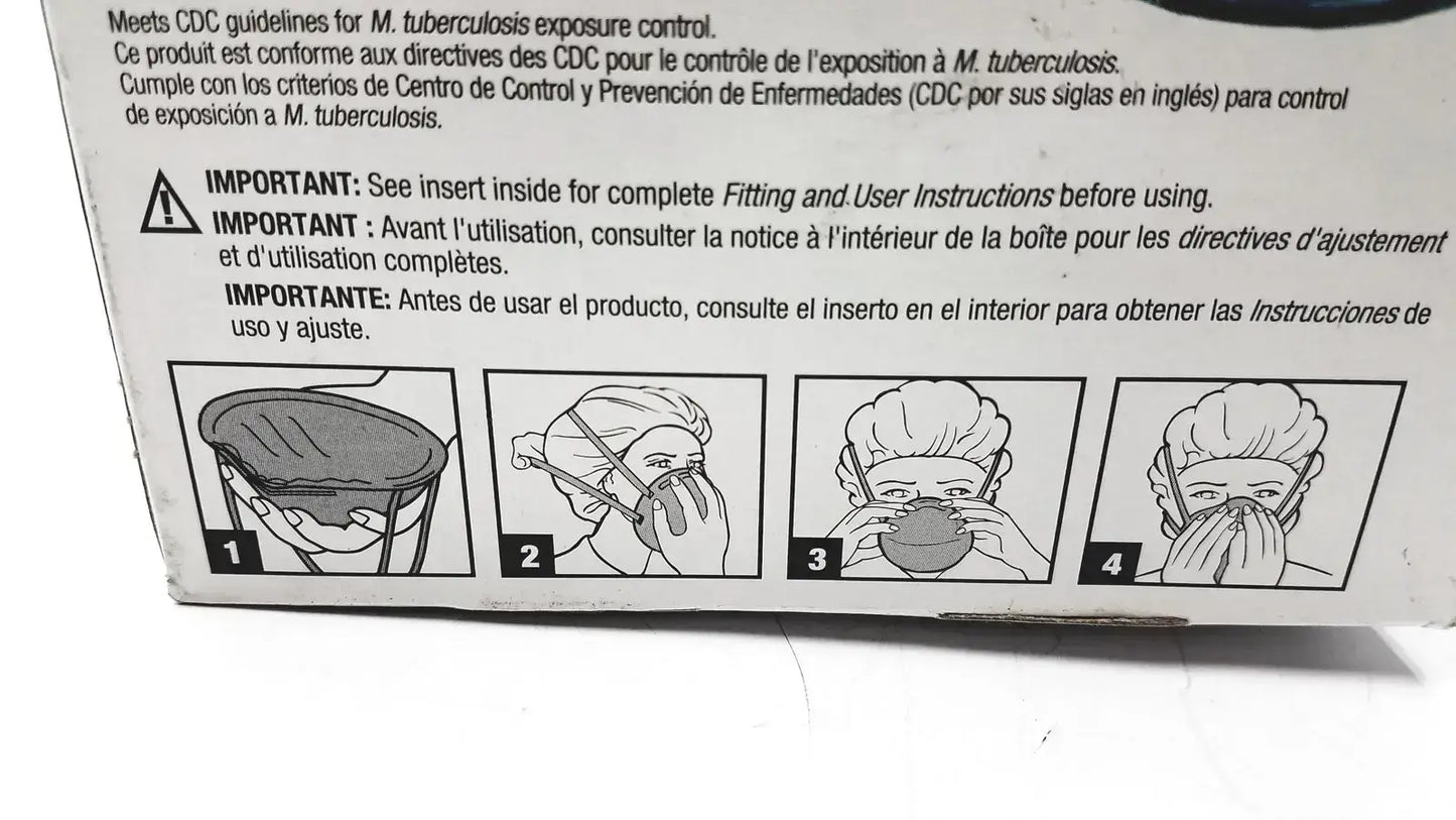 3M 1860S Small Health Care Particulate Respirator and Surgical Mask Exp 10-2026 - N95