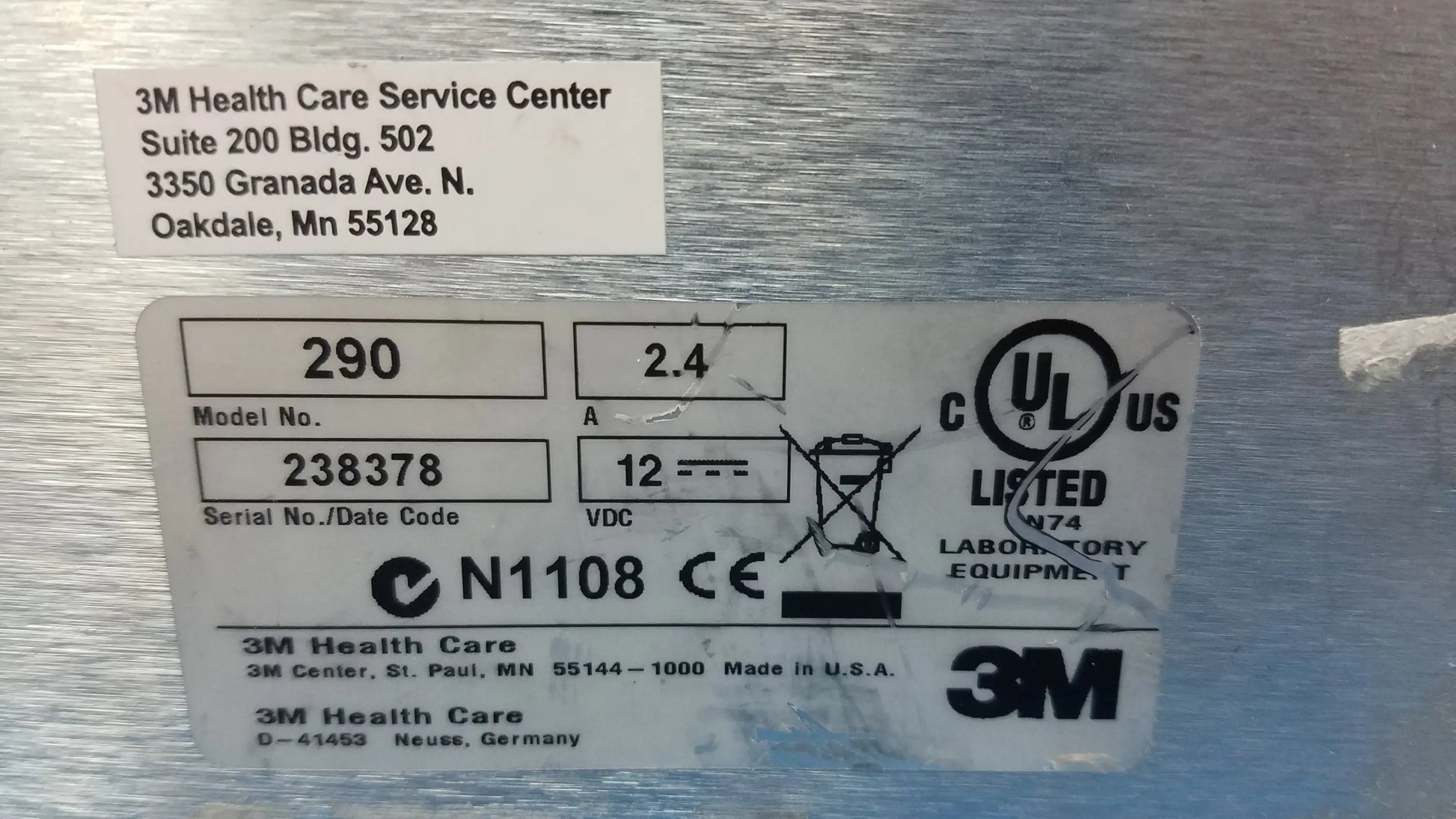 3M 290 Attest Auto-Reader Incubator - with Automatic Reading Function