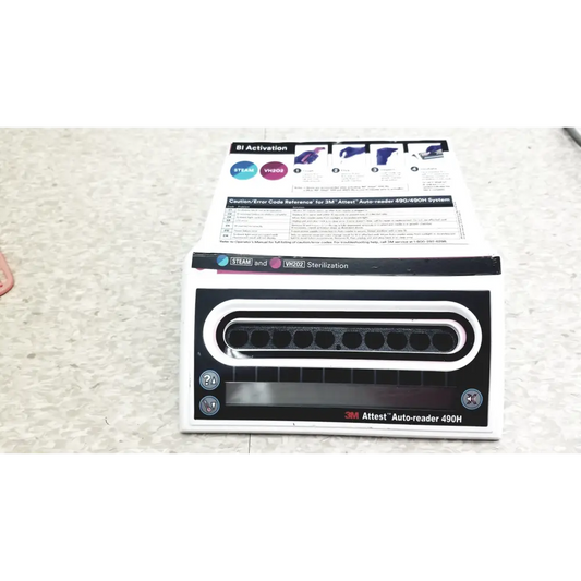 3M Attest Auto-Reader 490H VH202 Steriliization Incubator / Reader - Sterilization Incubator/Reader