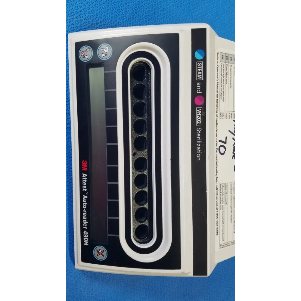 3M Attest Auto-Reader 490H VH202 Sterilization