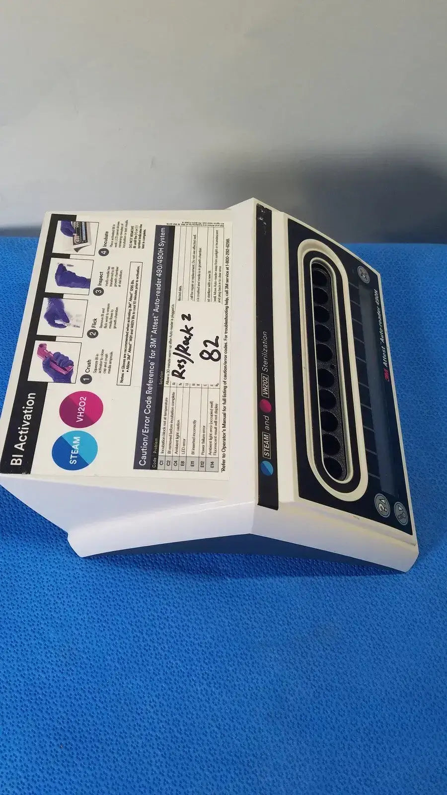 3M Attest Auto-Reader 490H VH202 Sterilization