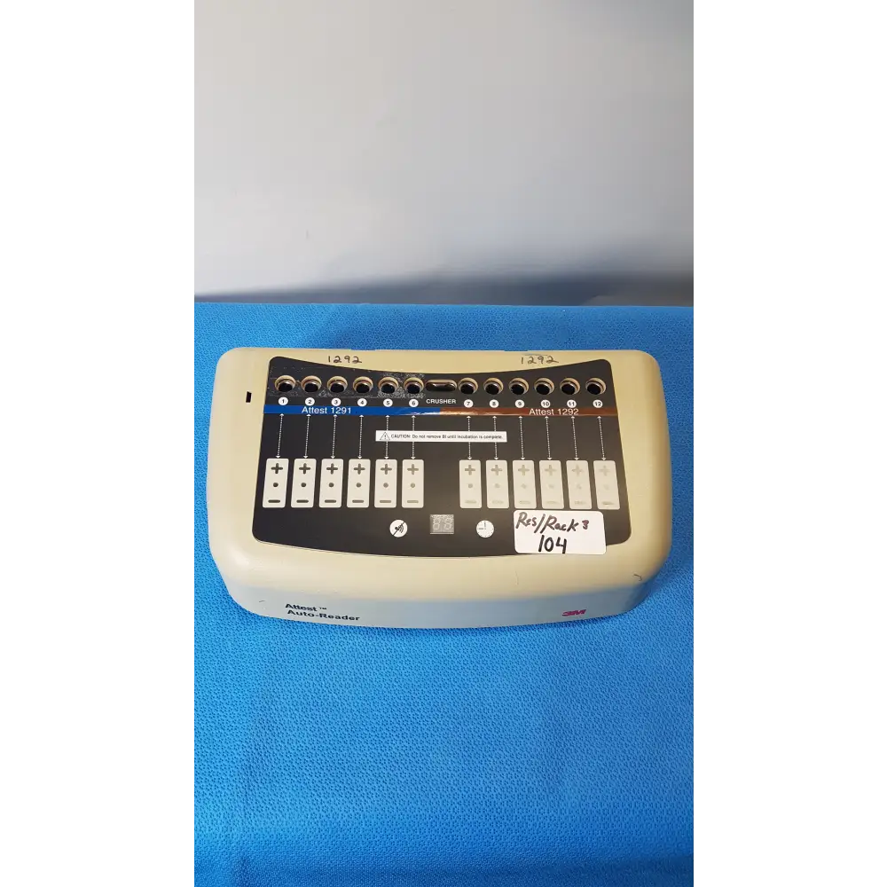 3M Attest Auto-Reader Model 290 Biological Indicator Incubator