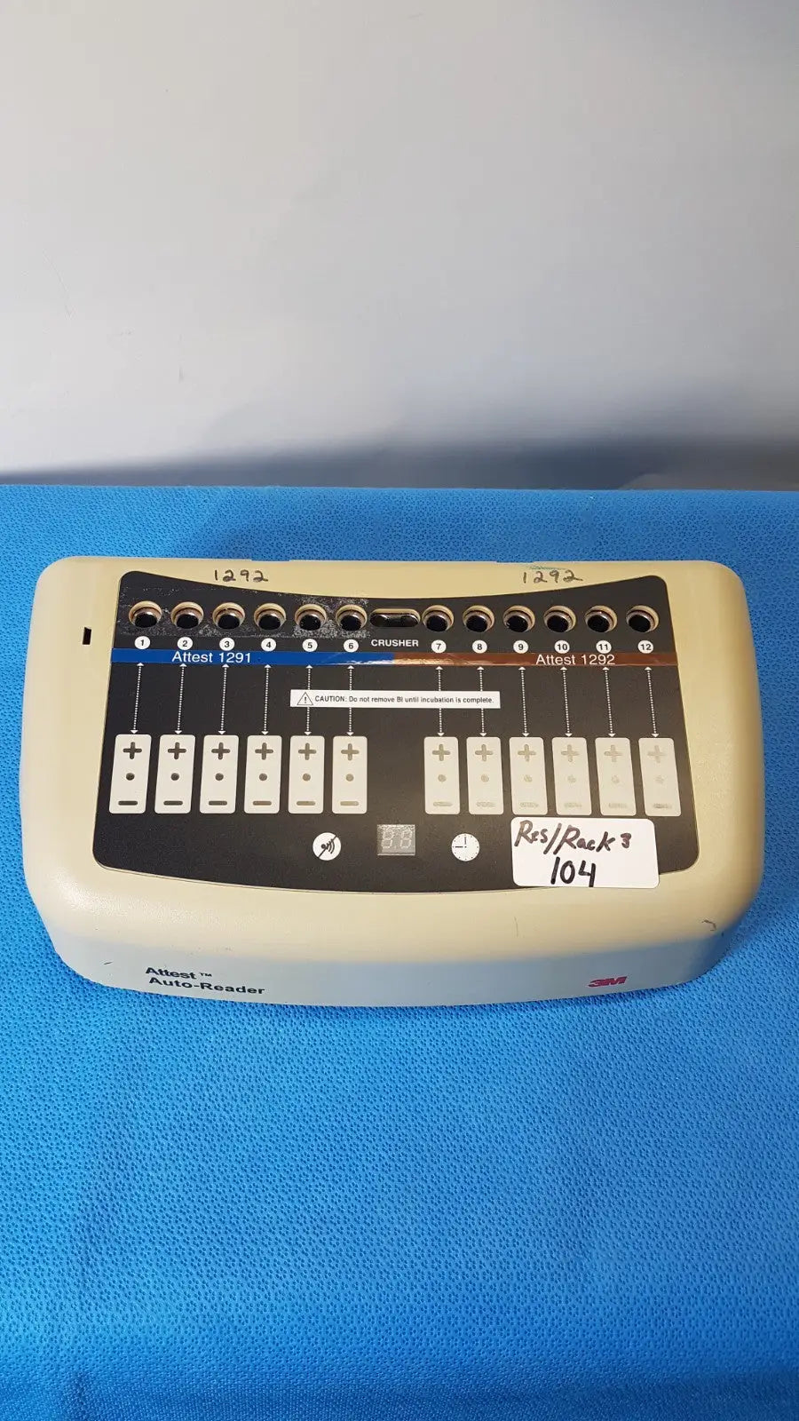 3M Attest Auto-Reader Model 290 Biological Indicator Incubator