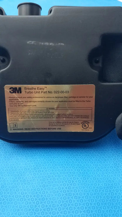 3M Breathe Easy Turbo Unit – Air Purifying Respirator Blower Assembly
