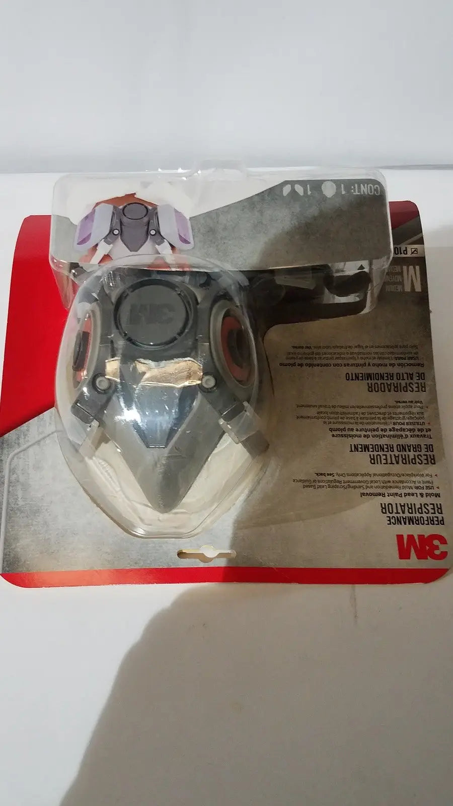 3M Half Face Reusable Respirator – Medium – Valved