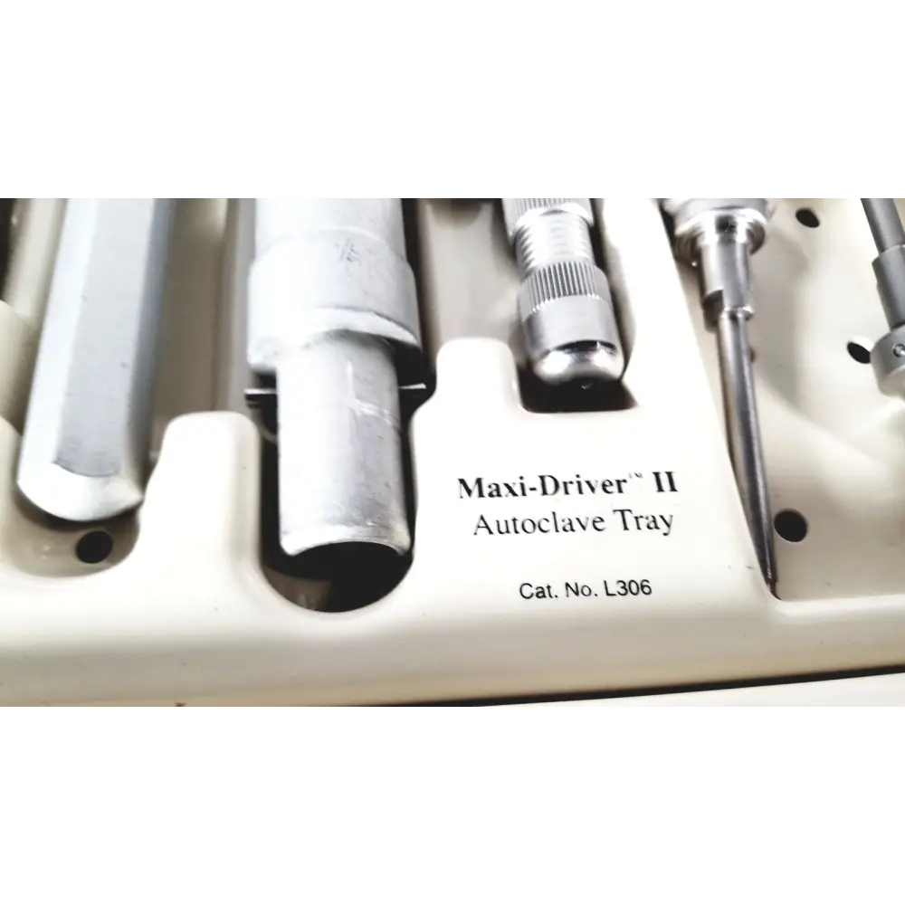 3M Maxi Driver II Autoclave Tray Air Powered Instruments Set With Case