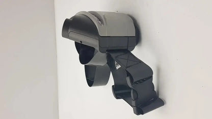 Gray and black handheld barcode scanner with flexible strap for 3M versaflo tr-301n+ and tr-300n+ respirator systems