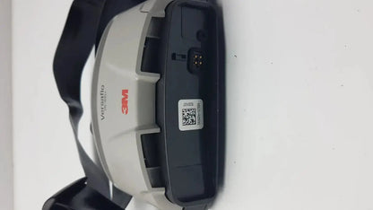 Gray and black 3m versaflo tr-301n+ vr headset with matte finish and adjustable head strap for tr-300n+ respirator