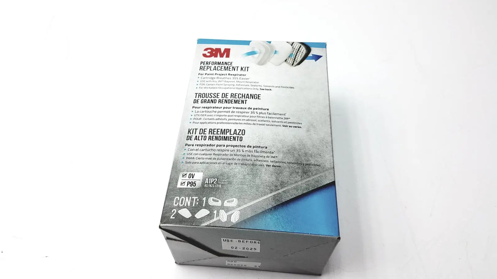 3M Performance Replacement Kit for Paint Project Respirator OV/P95
