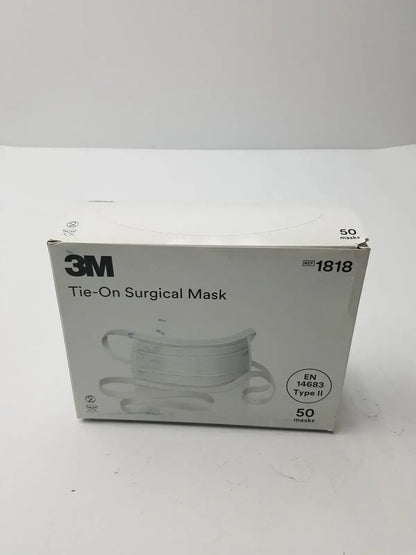 3M Tie-On Surgical Mask EN14683 Type II Blue 1818