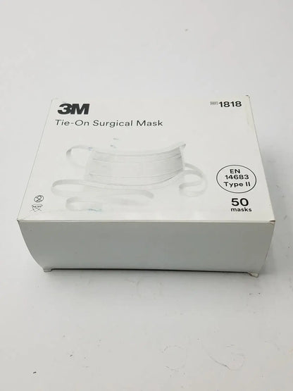 3M Tie-On Surgical Mask EN14683 Type II Blue 1818
