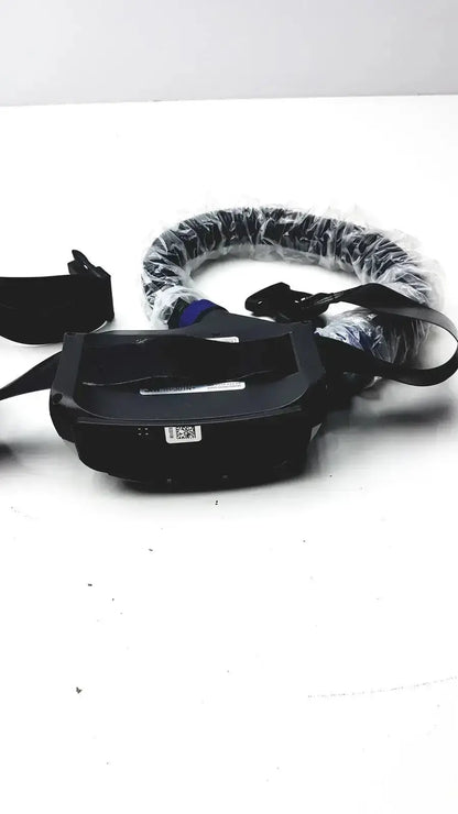 Black zebra mobile barcode scanner with adjustable straps and coiled cable for versaflo tr 300+ used medical equipment for sale