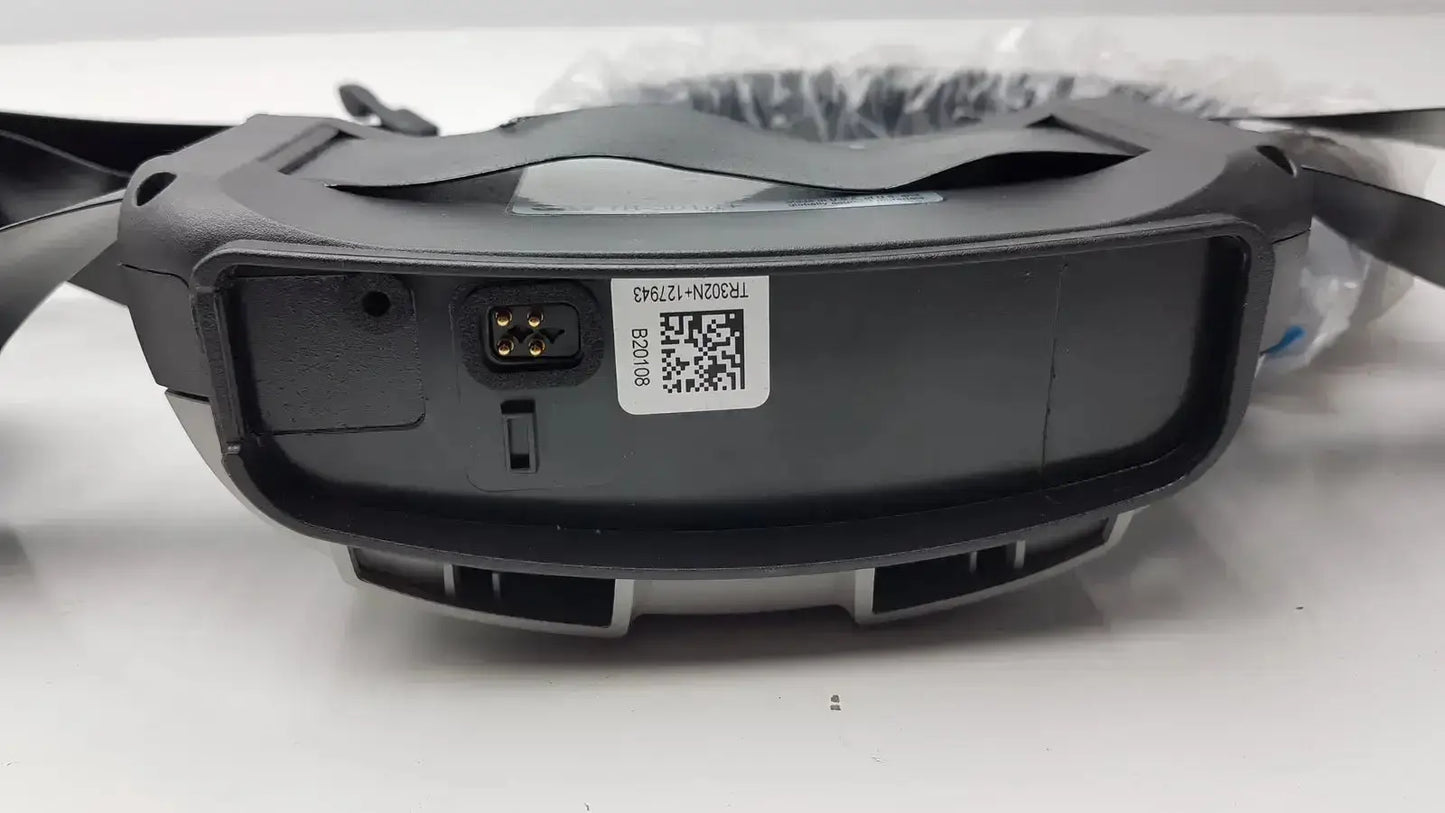 Back view of gray plastic matte finish 3m versaflo tr 300+ blower with visible ports used medical equipment for sale