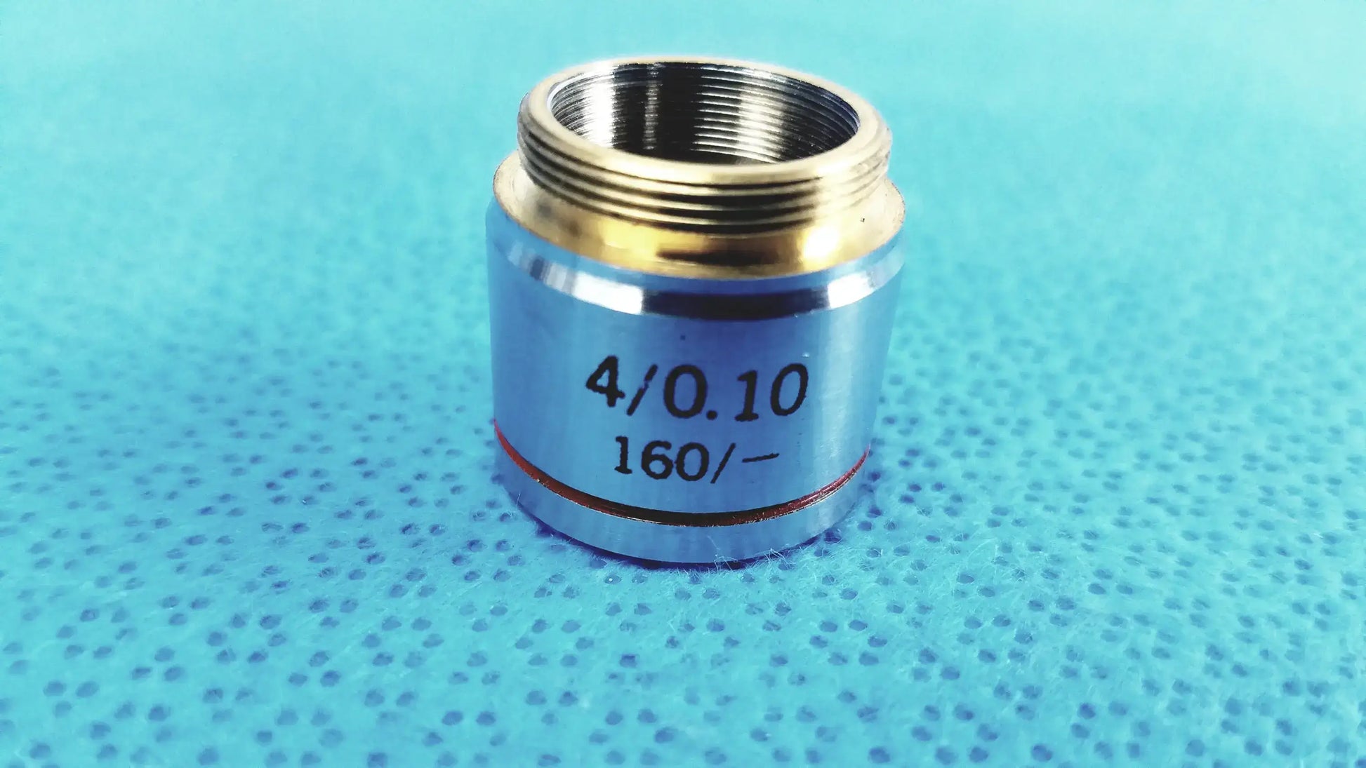 4/0.10 Microscope Objective Lens