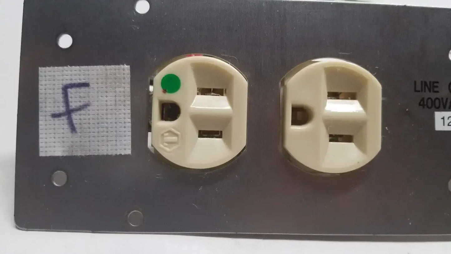 4 Female Electric Board Strip Line Output 400VA Max - Power