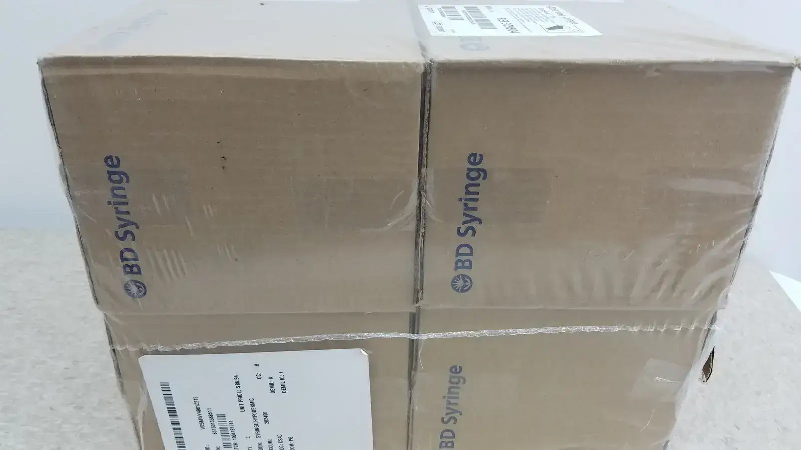 400 (4x100) Piece BD 10ml Syriinge Luer Lok Tip Ref 309604 - Syringes