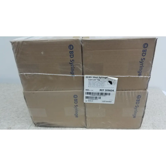400 (4x100) Piece BD 10ml Syriinge Luer Lok Tip Ref 309604 - Syringes