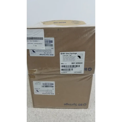 400 (4x100) Piece BD 10ml Syriinge Luer Lok Tip Ref 309604 - Syringes