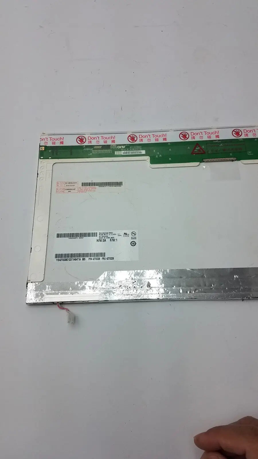 42T0595 B141EW04 V.7 14.1” WXGA LCD Screen for Lenovo ThinkPad T400 R400 - Laptop