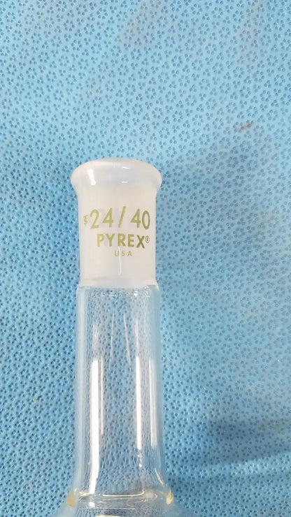 500ml Corning PYREX Flat Bottom Boiling Flask – Single Neck 24/40