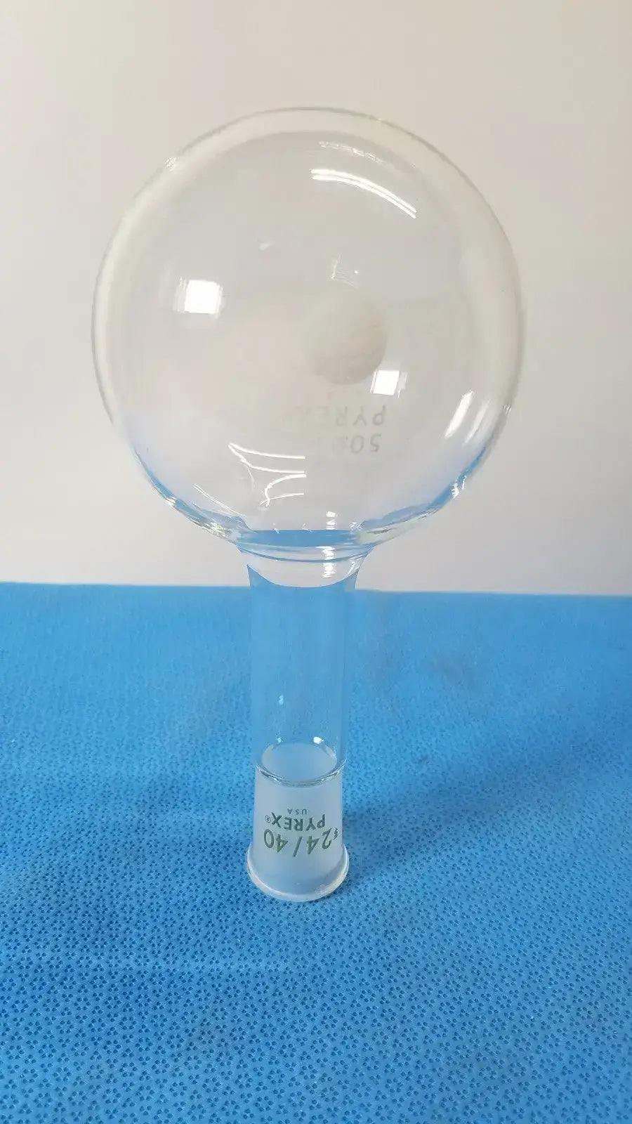 500ml Corning PYREX Flat Bottom Boiling Flask – Single Neck 24/40