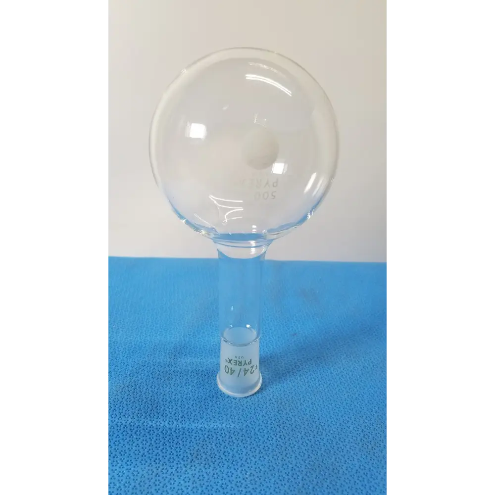 500ml Corning PYREX Flat Bottom Boiling Flask – Single Neck 24/40