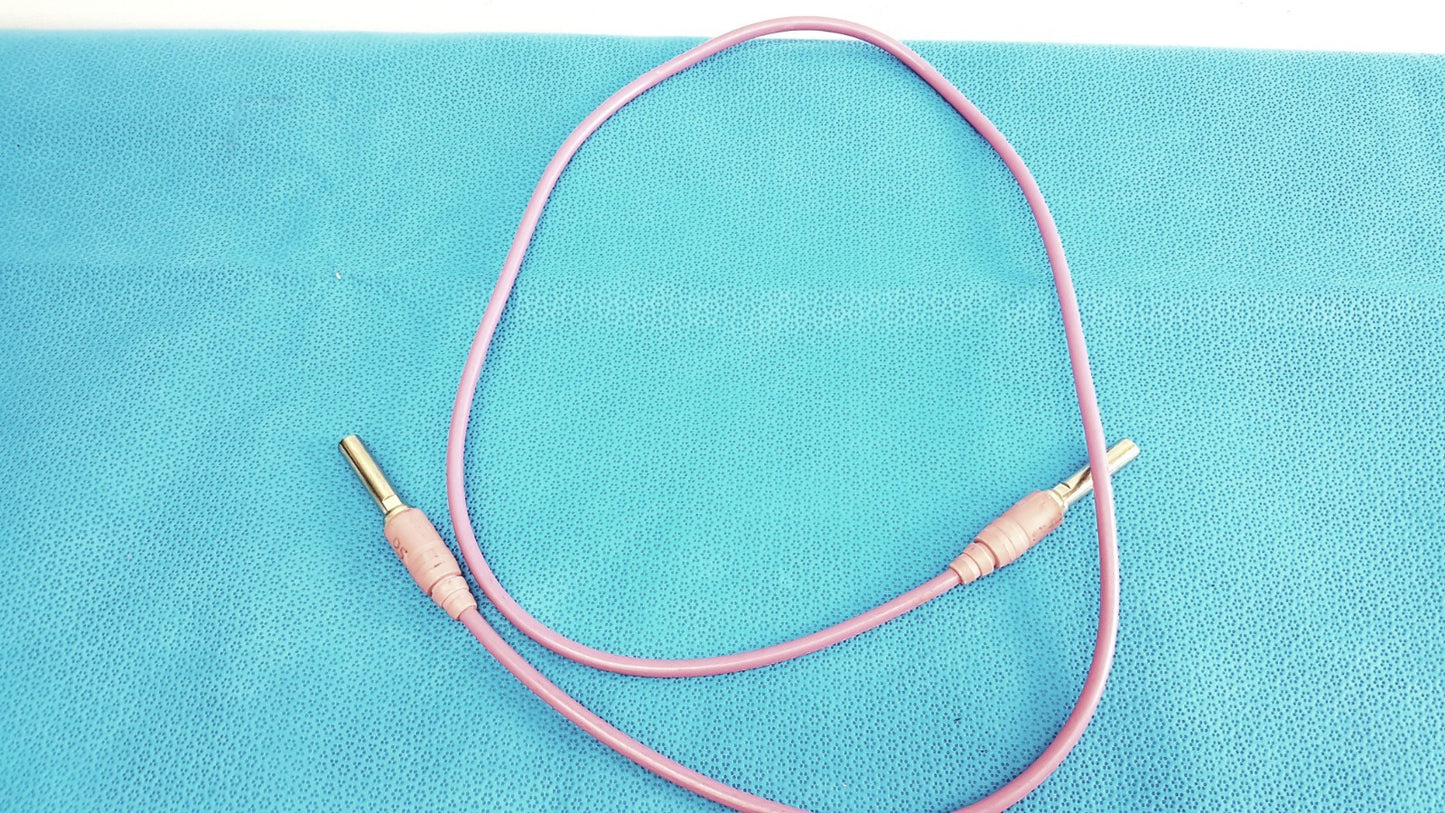 Trompeter Pink Video Patch Cord – 75 Ohm Coax Cable for Broadcast Use