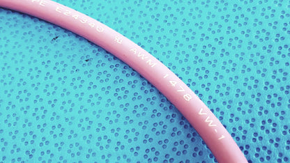 Trompeter Pink Video Patch Cord – 75 Ohm Coax Cable for Broadcast Use