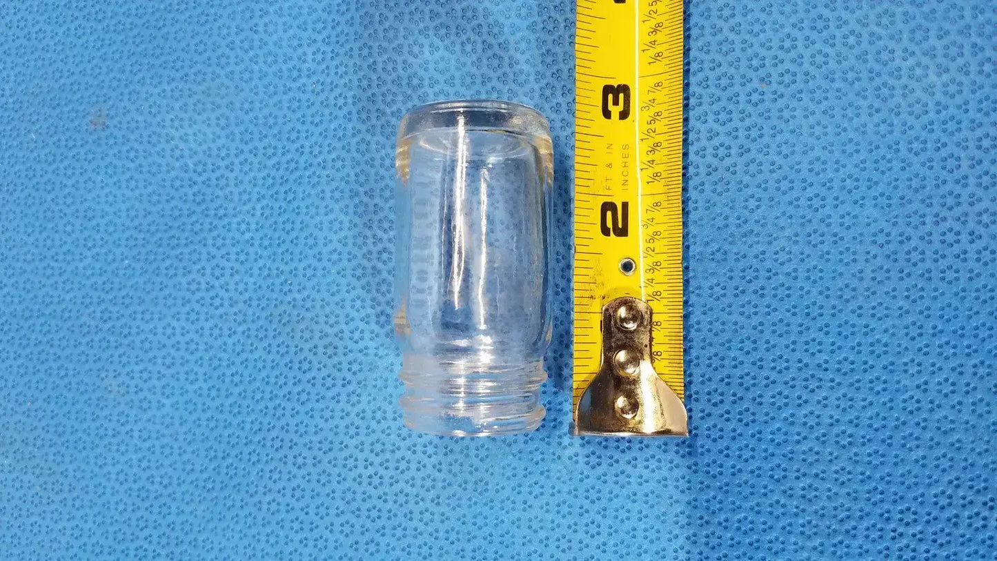 5ml Clear Glass Laboratory Jar – No Lid Straight Sided Round Bottle